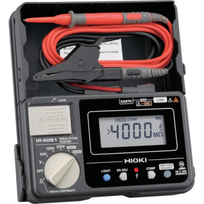 HIOKI 日置 IR4051-10 KOUSEISYOTUKI 5范圍絕緣電阻計IR 4051-10帶校準證書